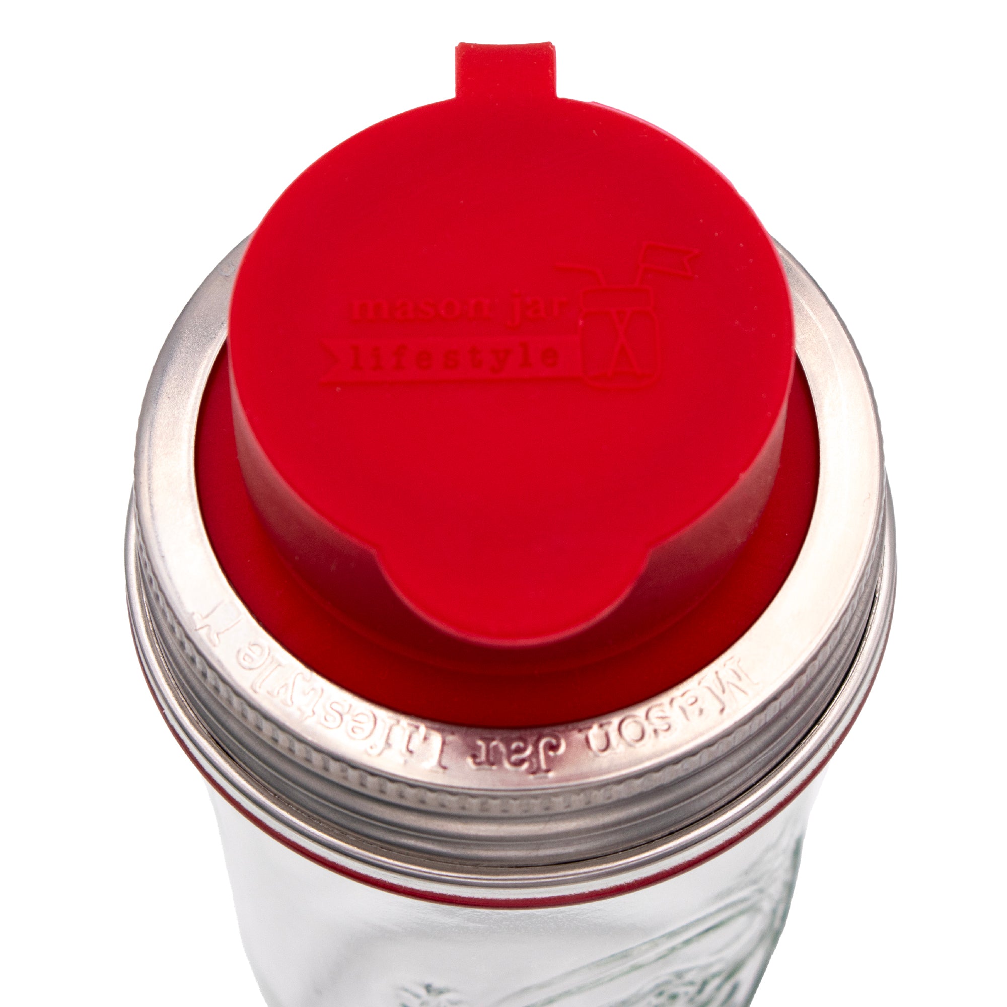 Silicone Chug Leak Resistant Lids for Regular Mouth Mason Jars