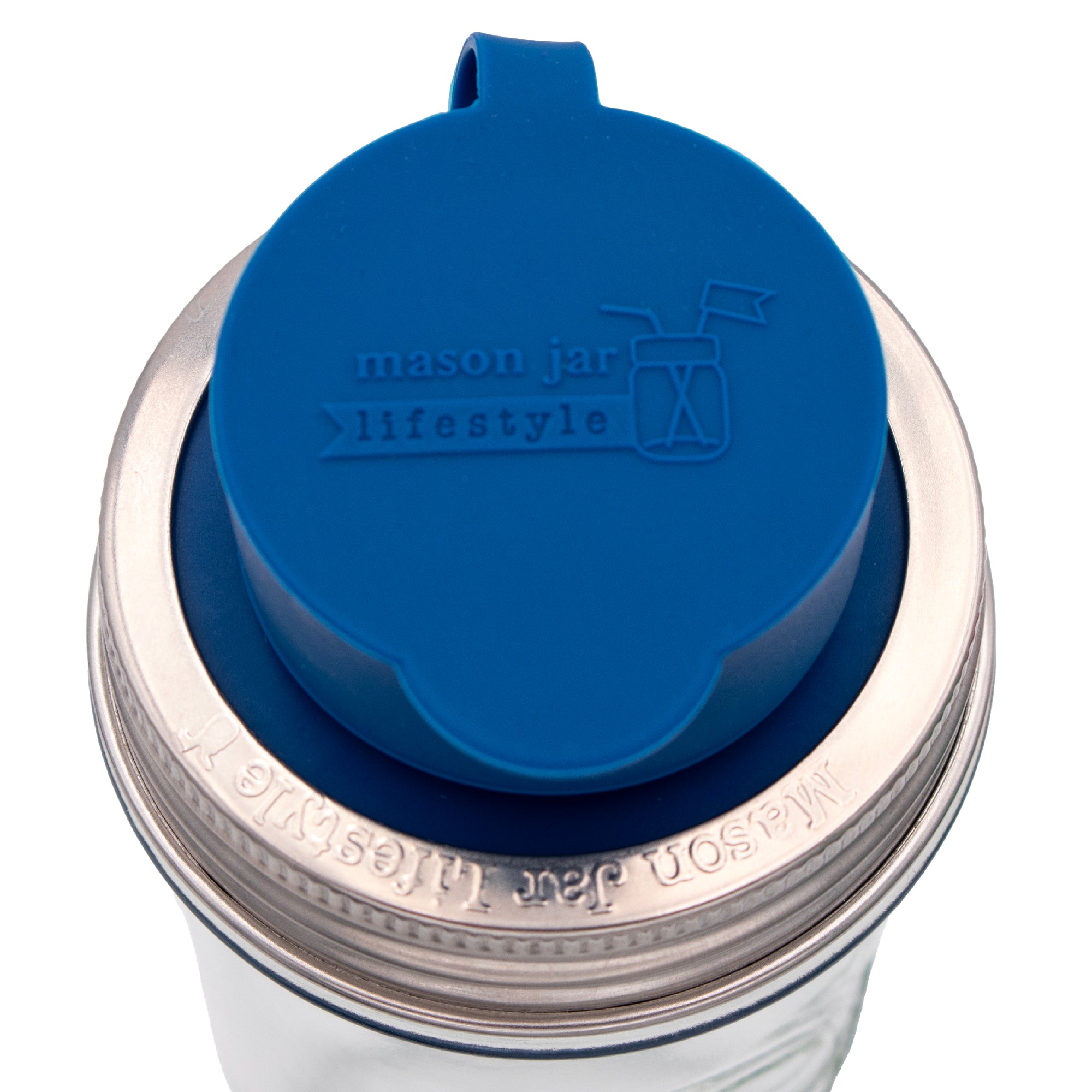 Silicone Chug Leak Resistant Lids for Regular Mouth Mason Jars