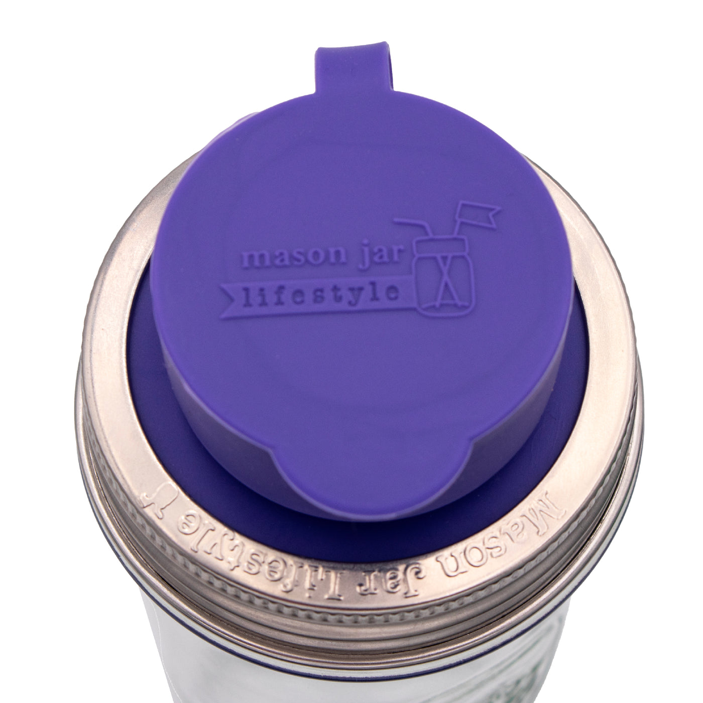 Silicone Chug Leak Resistant Lids for Regular Mouth Mason Jars