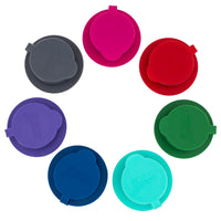 Silicone Chug Leak Resistant Lids for Regular Mouth Mason Jars