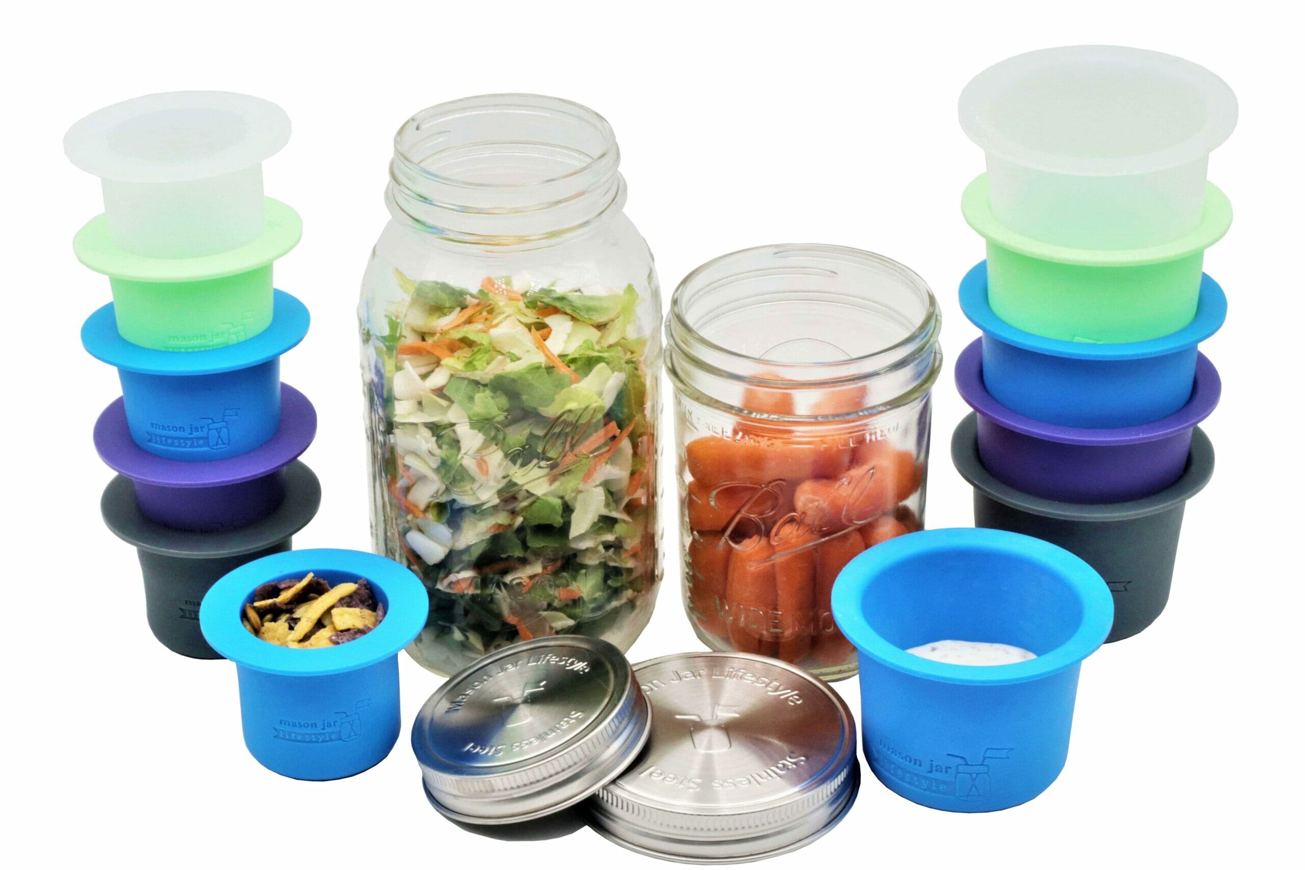 mason-jar-lifestyle-silicone-divider-cups-regular-wide-mouth-5-colors-with-props