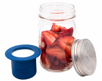 Mason Jar Divider Cup for Salads, Dips, and Snacks