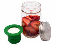 Mason Jar Divider Cup for Salads, Dips, and Snacks