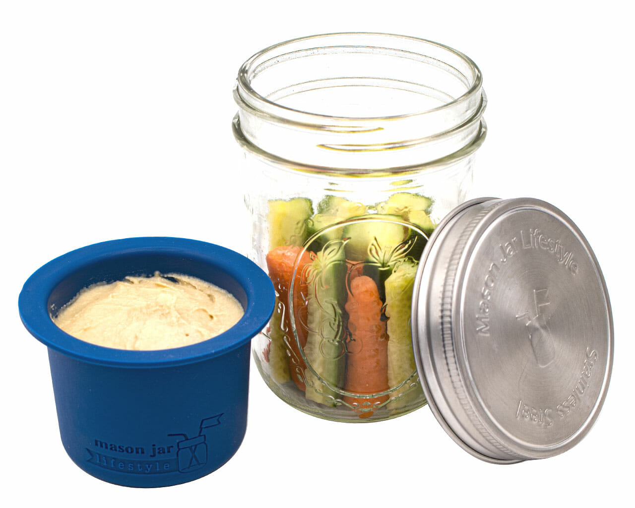 Mason Jar Fruit Jars-Snack Prep