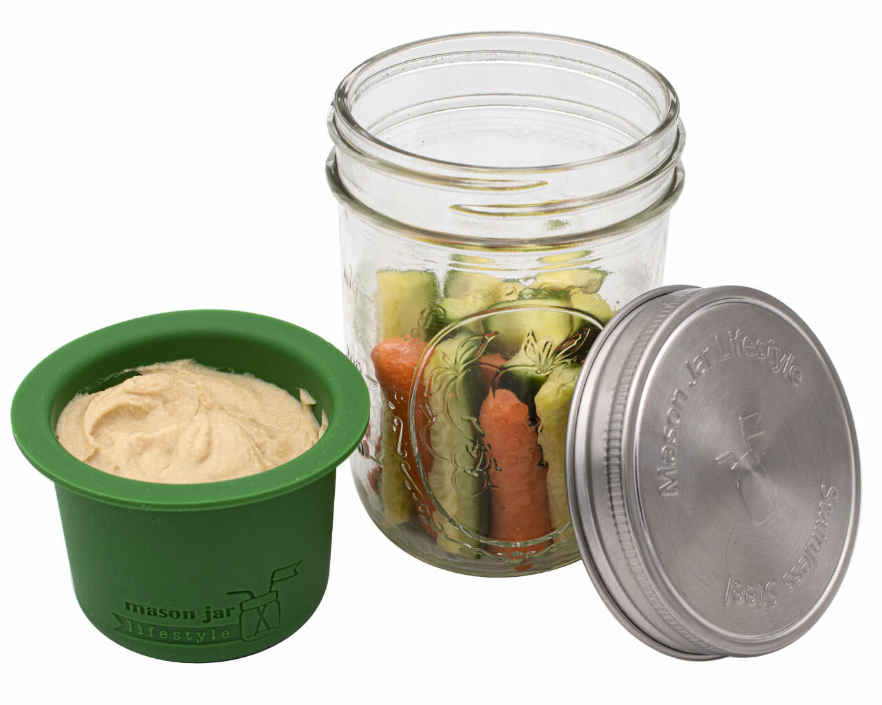Snack Stack: Mason Jar Meal Prep Dividers 