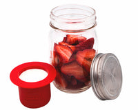 Mason Jar Divider Cup for Salads, Dips, and Snacks