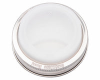 Silicone Drinking Lid with Stainless Steel Band for Mason Jars