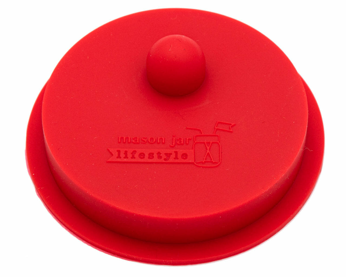 Silicone Fermentation Airlock Valve Lid With SS Band for Wide Mouth Ma