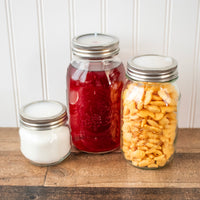 Leak Proof Platinum Silicone Sealing Lid Liners for Mason Jars 10 Pack