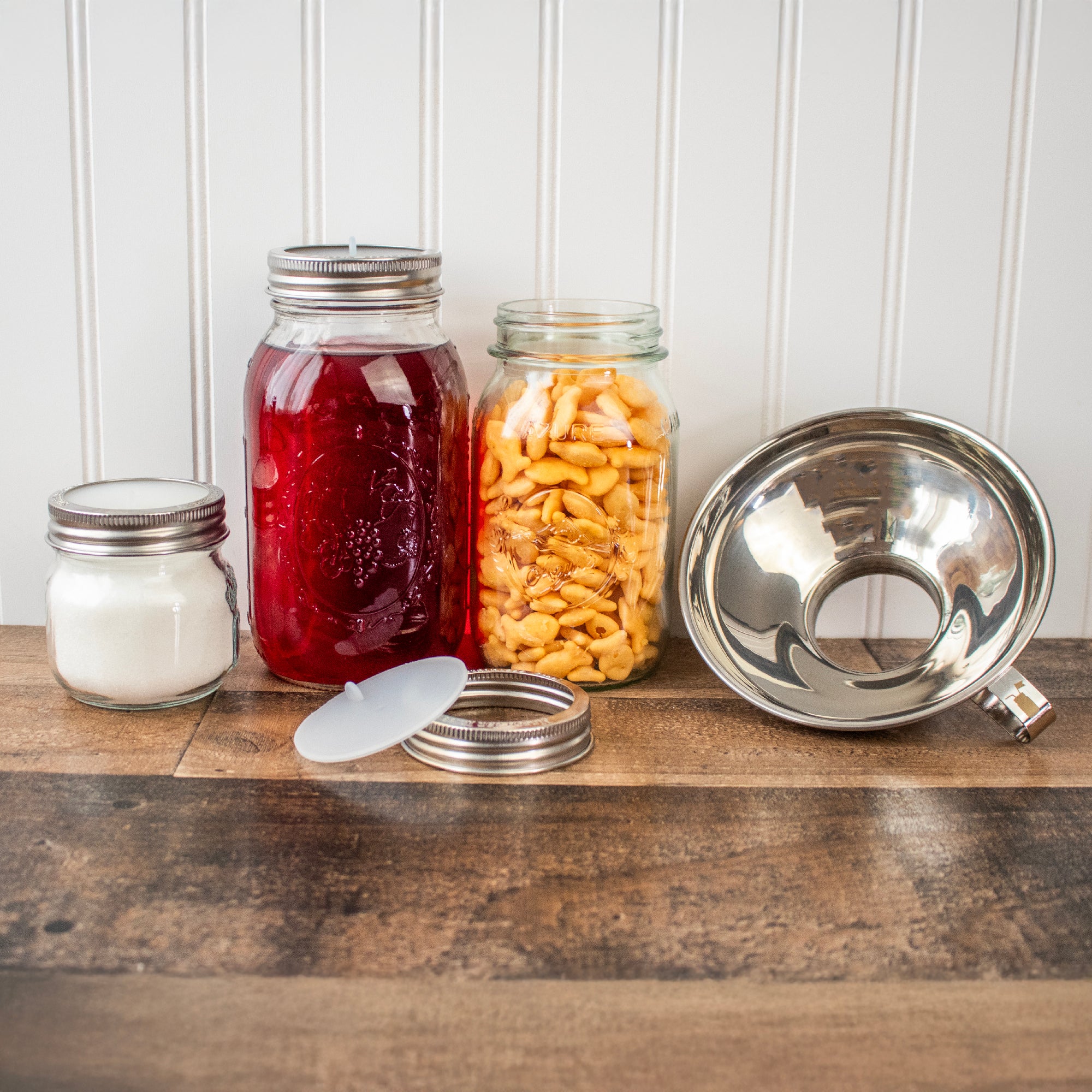 Leak Proof Platinum Silicone Sealing Lid Liners for Mason Jars 10 Pack