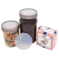 Leak Proof Platinum Silicone Sealing Lid Liners for Mason Jars 10 Pack