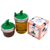 Silicone Oil Cruet Pour Lid for Mason Jars
