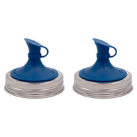 Silicone Oil Cruet Pour Lid for Mason Jars