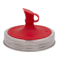 Silicone Oil Cruet Pour Lid for Mason Jars