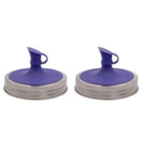 Silicone Oil Cruet Pour Lid for Mason Jars