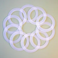 Leak Proof Silicone Sealing Rings Seals for Ball Plastic Caps