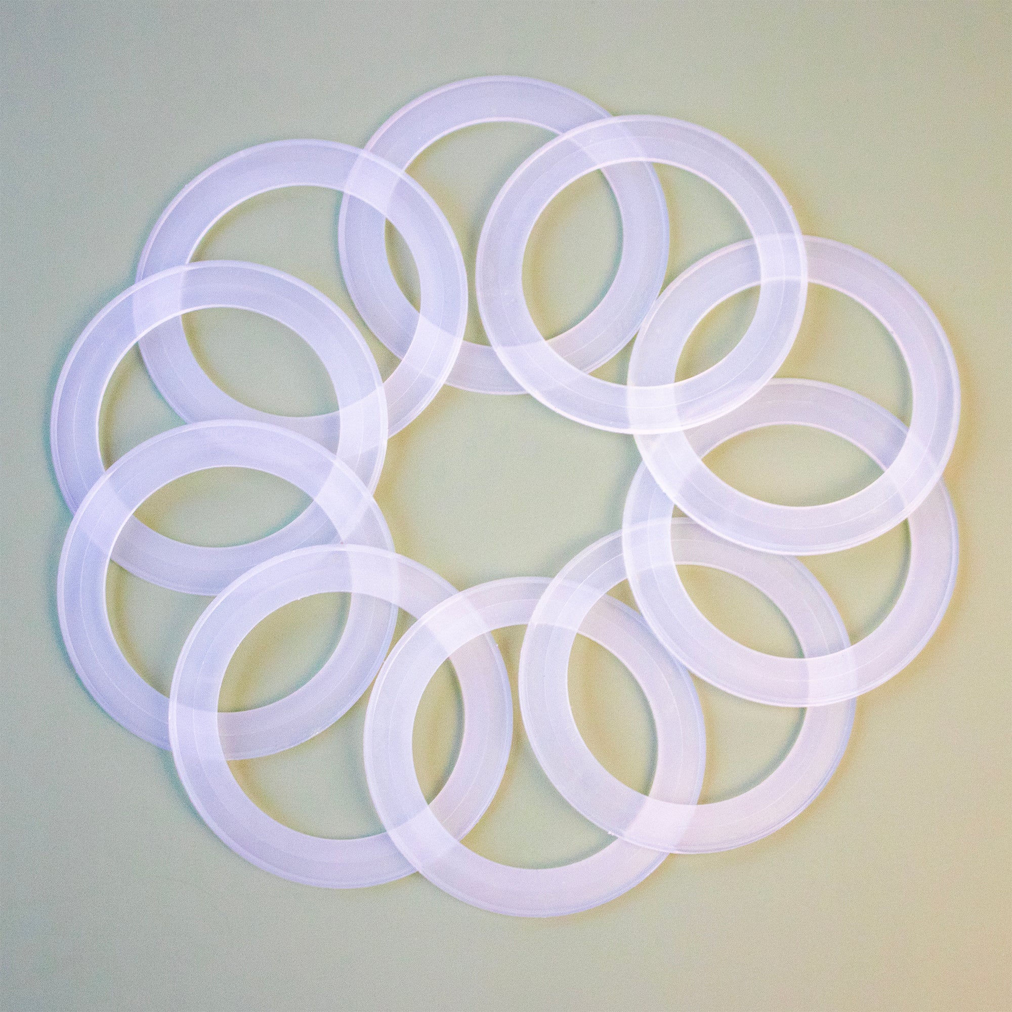 Leak Proof Silicone Sealing Rings Seals for Ball Plastic Caps