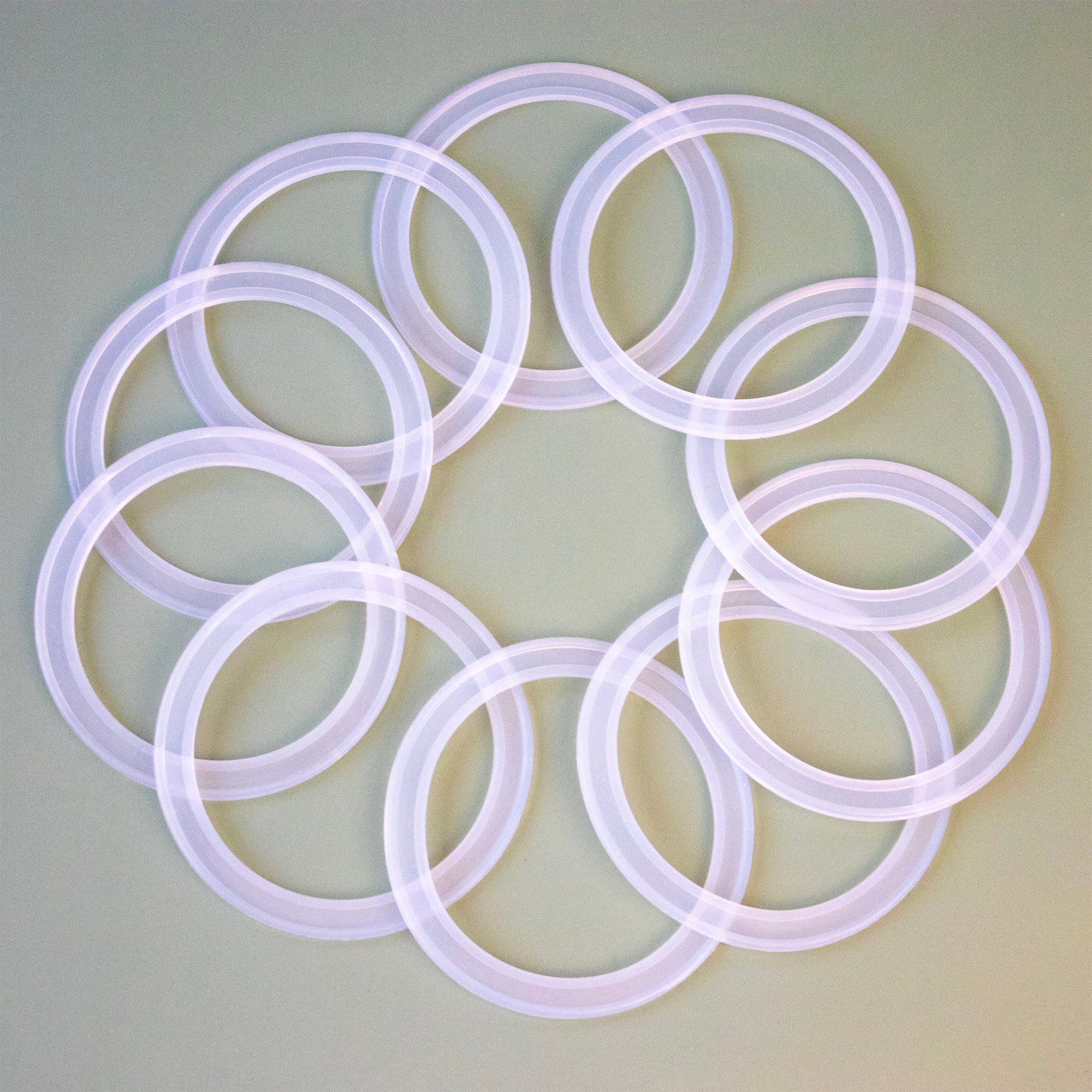 Leak Proof Silicone Sealing Rings Seals for Ball Plastic Caps