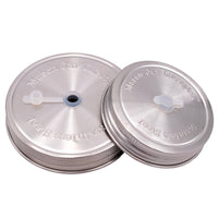 Silicone Straw Hole Grommets with Plugs for Mason Jar Lids 40 Pack