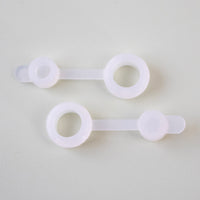 Silicone Straw Hole Grommets with Plugs for Mason Jar Lids 40 Pack