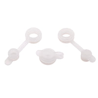 Silicone Straw Hole Grommets with Plugs for Mason Jar Lids 40 Pack
