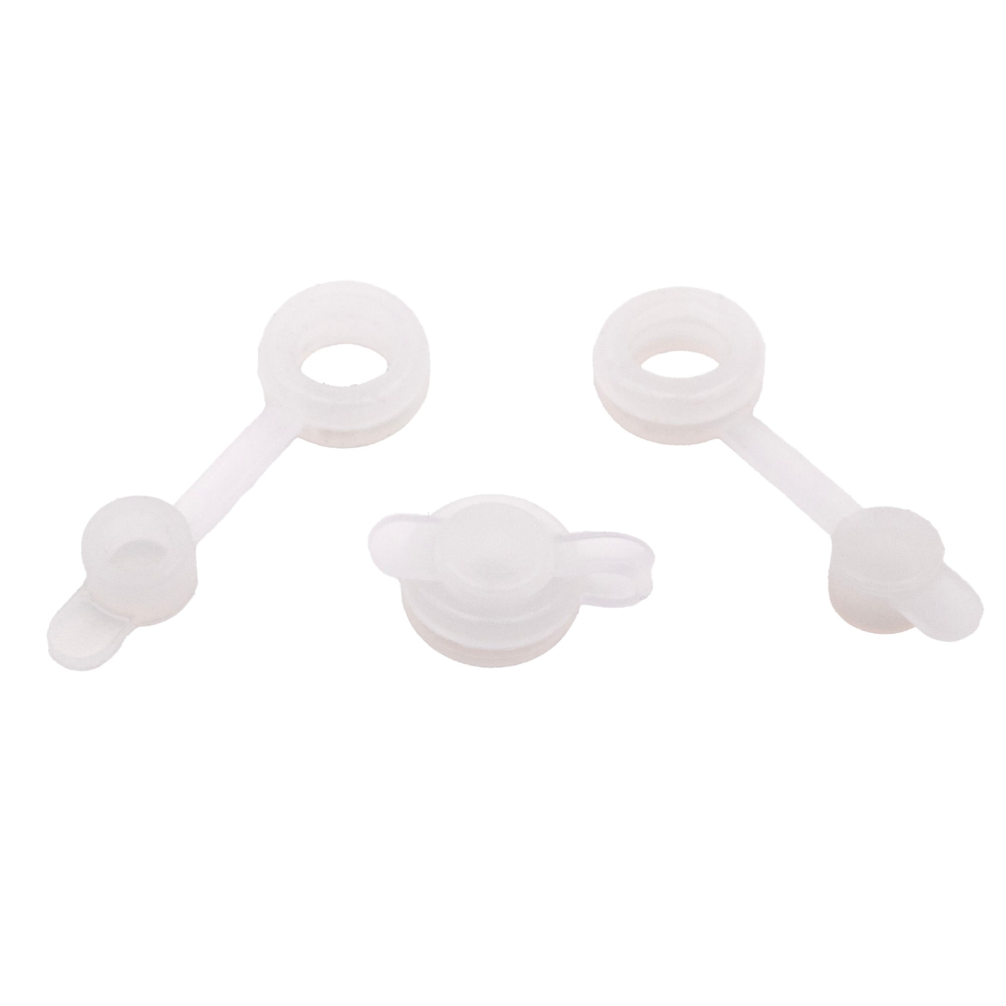 Silicone Straw Hole Grommets with Plugs for Mason Jar Lids 40 Pack
