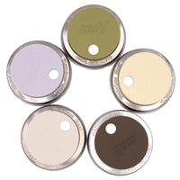 Silicone Straw Hole Tumbler with Stainless Steel Band for Mason Jars