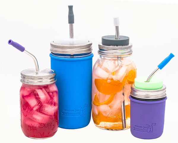 https://masonjarlifestyle.com/cdn/shop/files/mason-jar-lifestyle-silicone-straw-tip-protector-group-frost-bright-blue-ultra-violet-charcoal-gray-stainless-steel-hole-lid-24oz-8oz-sleeve-32oz-ice-water-juice-drink_grande.jpg?v=1695767348