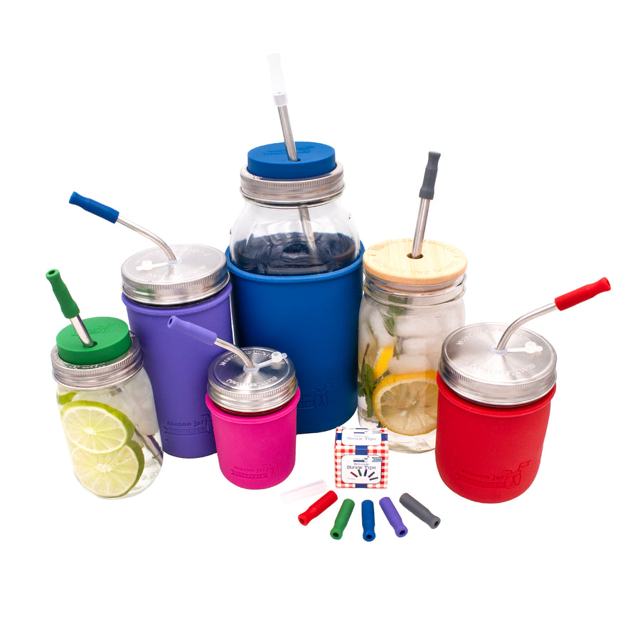 Silicone Straw Tips for Reusable Straws 12 Pack