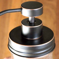 mason-jar-lifestyle-soap-pump-dispenser-lid-kit-oil-rubbed-bronze-#2-wood