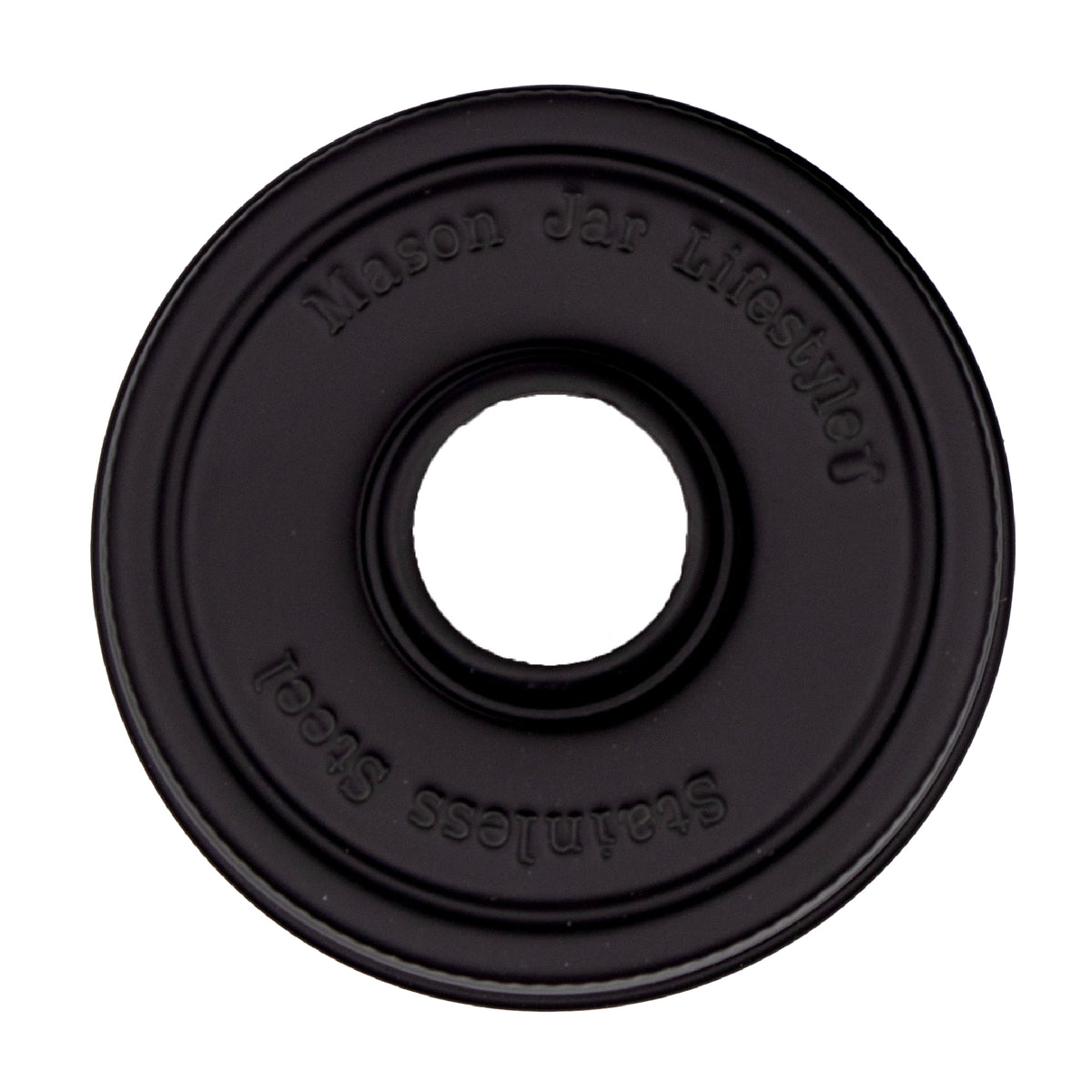 Matte Black Soap Pump Lid Kit for Mason Jars