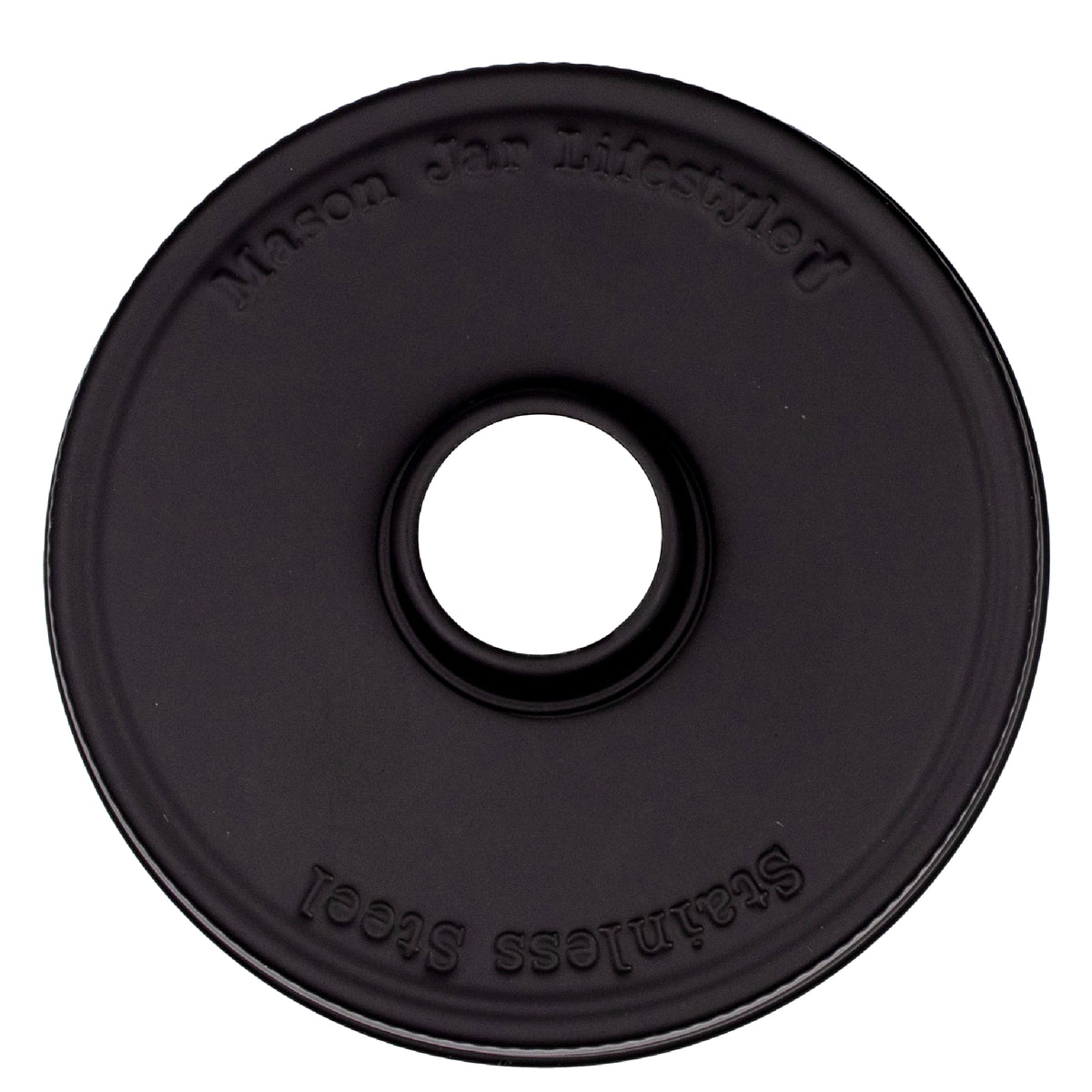 Matte Black Soap Pump Lid Kit for Mason Jars