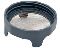 Wide Mouth Rust Proof Sprouting Lid with Gray Plastic Stand for Mason Jars