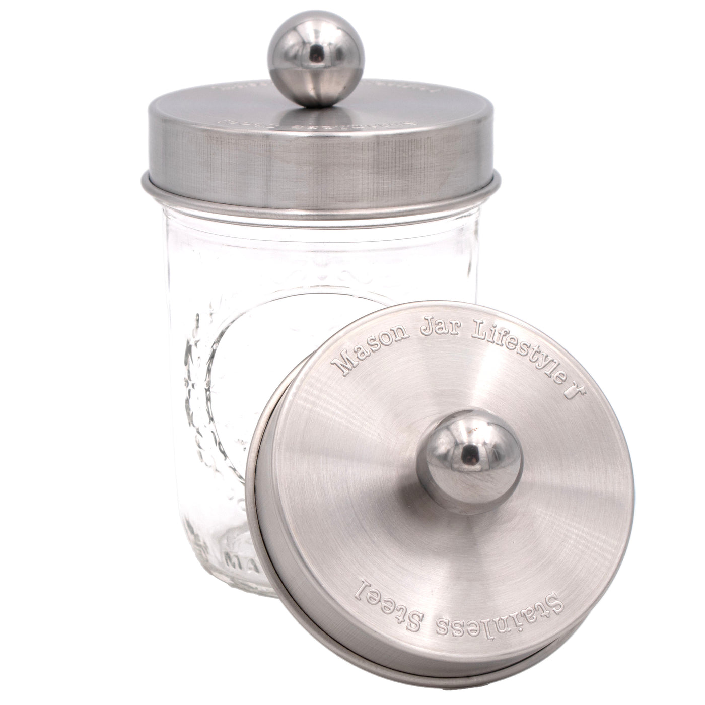 Apothecary Stainless Steel Lid for Mason Jars