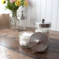 Apothecary Stainless Steel Lid for Mason Jars