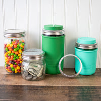 Rust Proof Stainless Steel Bands / Rings for Mason Jars 5 Pack