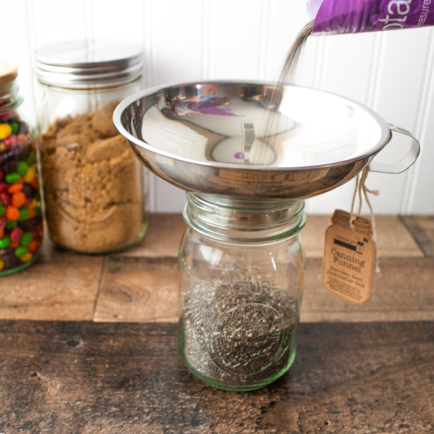 Stainless Steel Canning Funnel for Mason Jars
