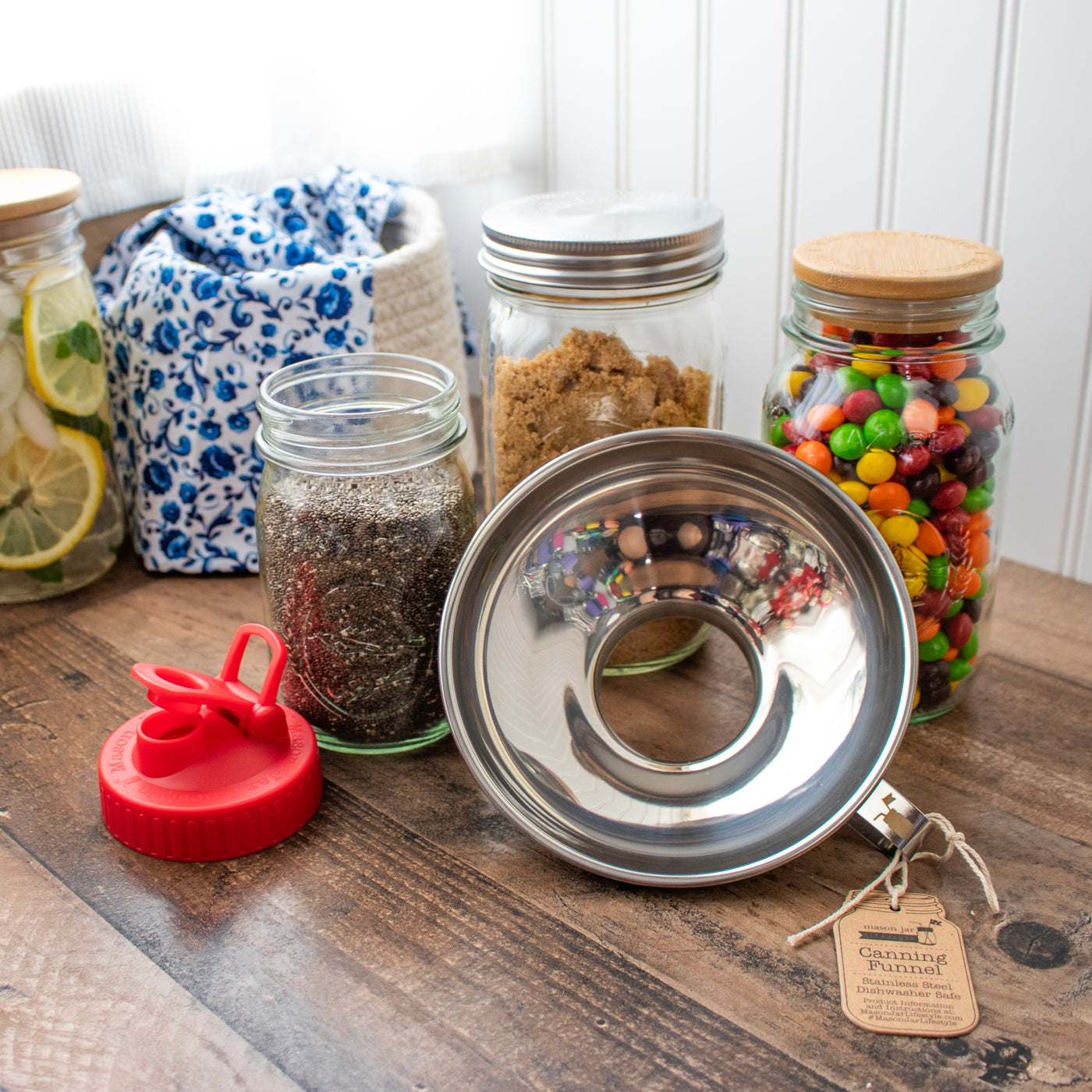 Stainless Steel Canning Funnel for Mason Jars