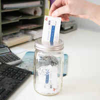 Coin Slot Bank Stainless Steel Lid Inserts for Mason Jars 10 Pack