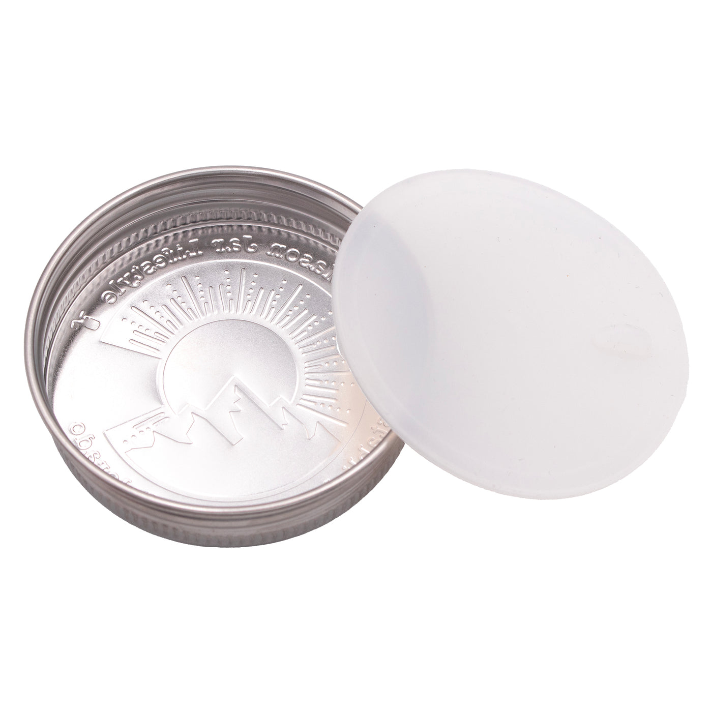 Mason Jar Lifestyle Colorado Stainless Steel Storage Lid