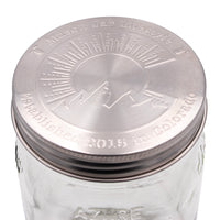 Mason Jar Lifestyle Colorado Stainless Steel Storage Lid