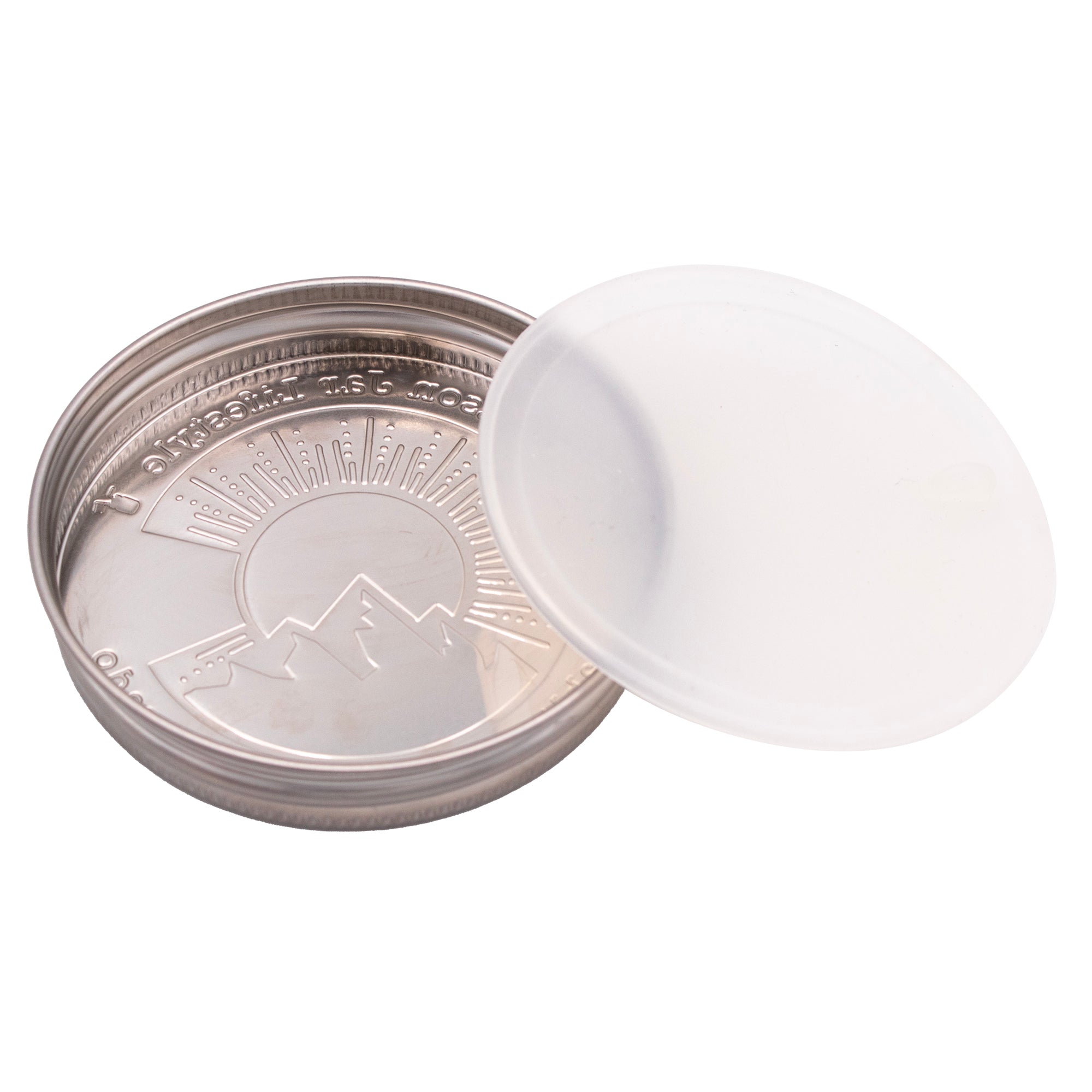 Mason Jar Lifestyle Colorado Stainless Steel Storage Lid