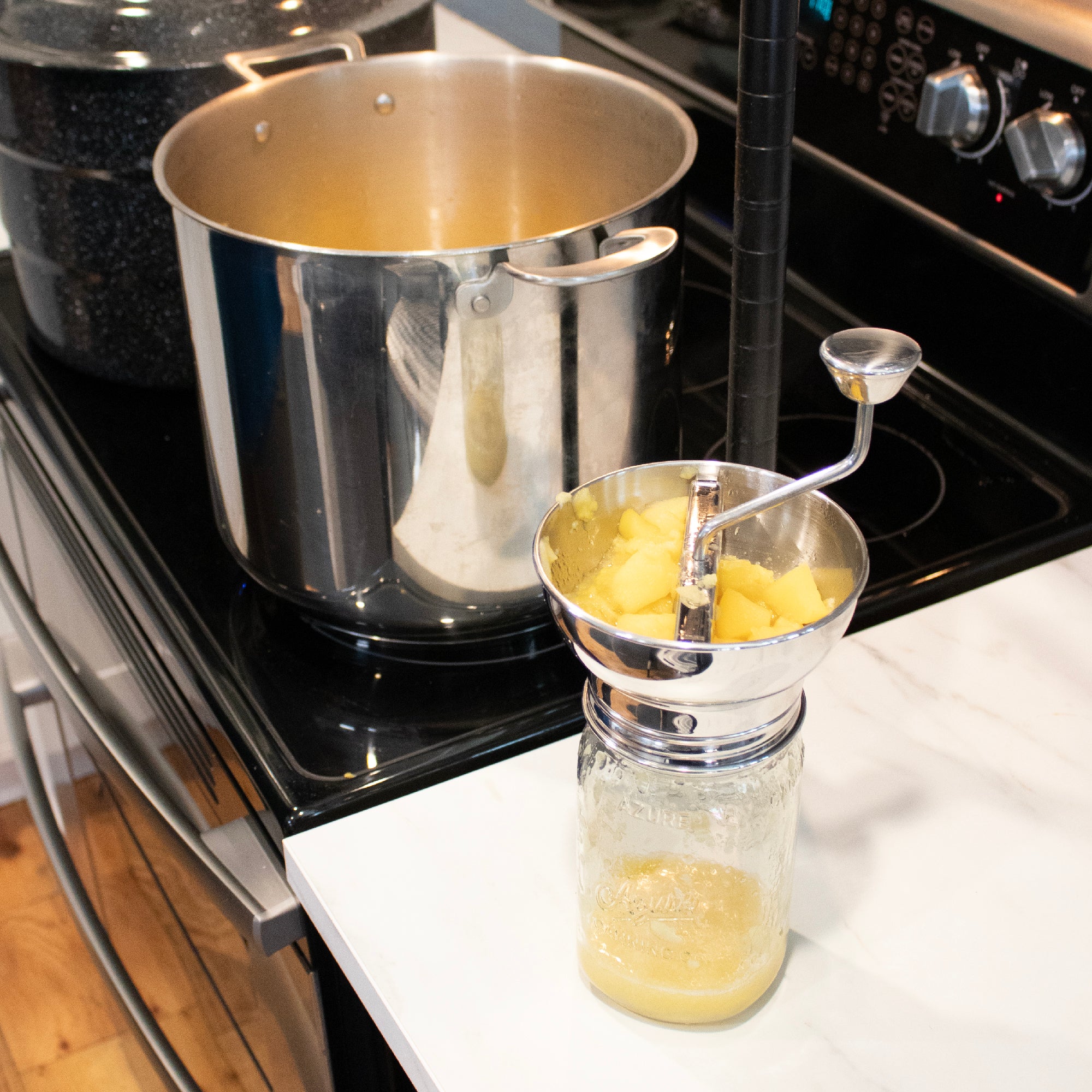 Food Mill for Wide Mouth Mason Jars