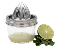 Stainless Steel Juicer Lid for Wide Mouth Mason Jars