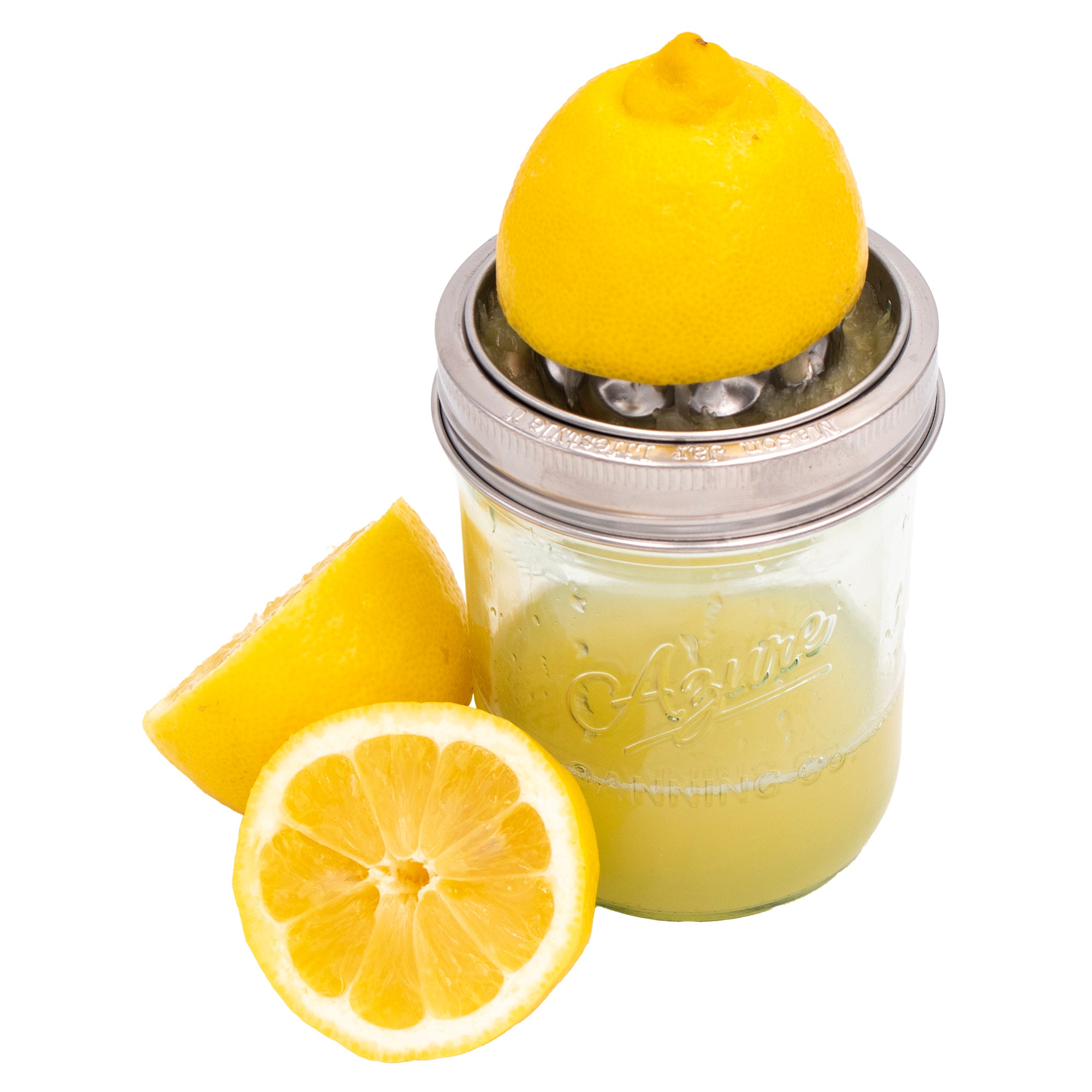 Juicing Stainless Steel Lid for Wide Mouth Mason Jars