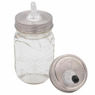 Stainless Steel Liquor Pour Spout Lid for Mason Jars