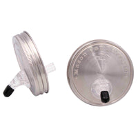 Liquor Pour Spout Stainless Steel Lid for Mason Jars