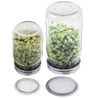 mason-jar-lifestyle-stainless-steel-mesh-sprouting-lid-band-wide-regular-mouth-ball-16oz-pint-32oz-quart-beans-peas-front