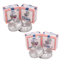 Sugar Dispensing Stainless Steel Lids for Mason Jars 2 Pack