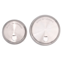 Sugar Dispensing Stainless Steel Lids for Mason Jars 2 Pack